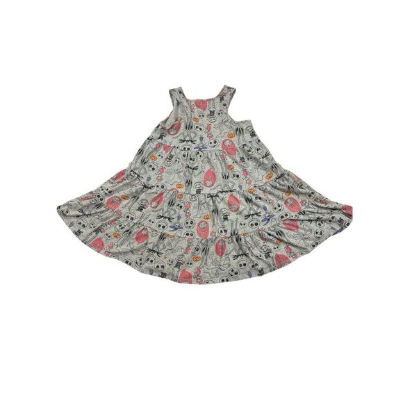 Disney Nightmare Before Christmas Sleeveless Girls Dress Size 8 - Picture 2 of 5